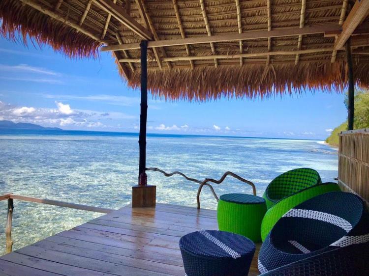 Tabari Dive Lodge Pulau Mansuar Buitenkant foto